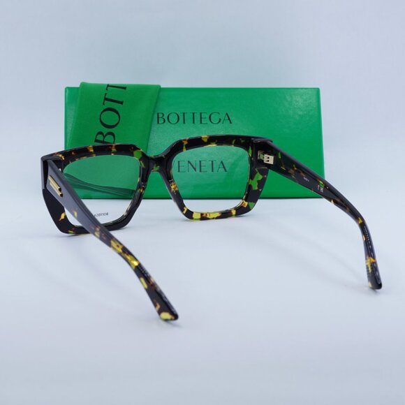?️ New Bottega Veneta BV1032O 002 Eyeglasses - Havana Frame 52mm main image 3